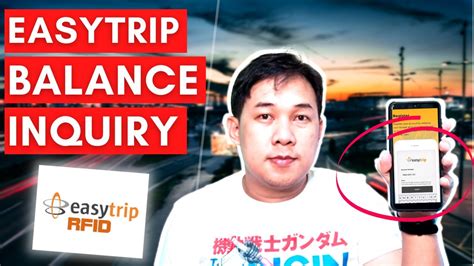 Paano malaman ang Easytrip RFID Balance .